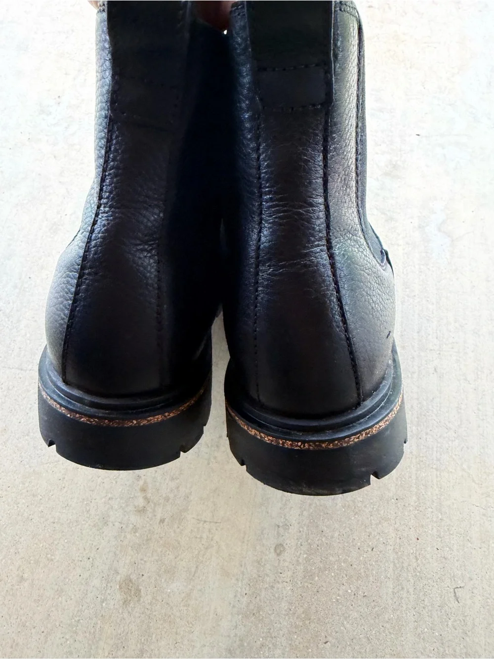 Birkenstock 39 100% Leather Boots like new - Picture 5 of 7